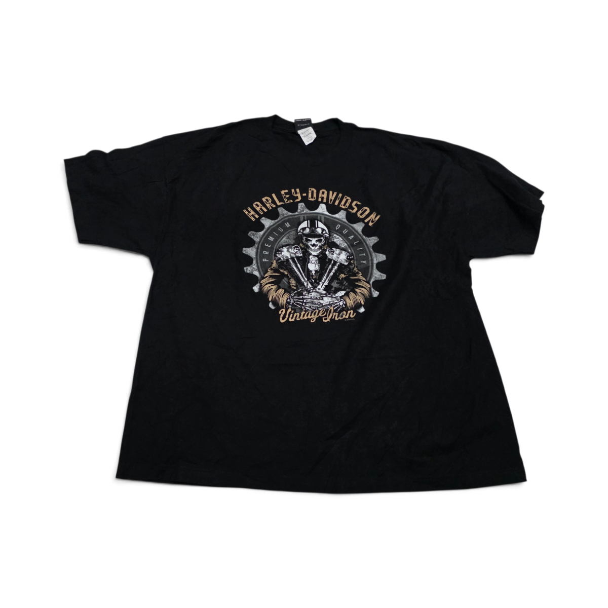 Playera Harley Davidson Calavera South Carolina 2xl Negro