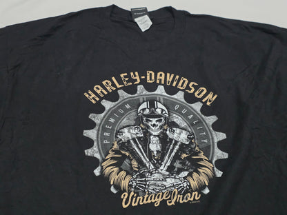 Playera Harley Davidson Calavera South Carolina 2xl Negro