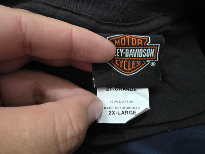 Playera Harley Davidson Calavera South Carolina 2xl Negro