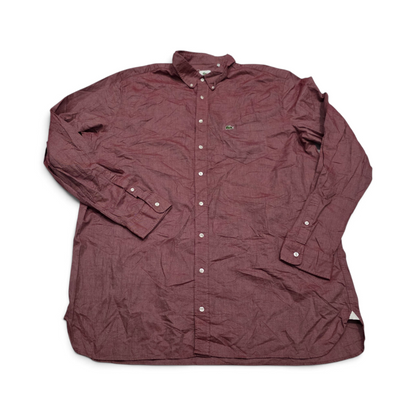 Camisa Lacoste 2xl Alto Vino