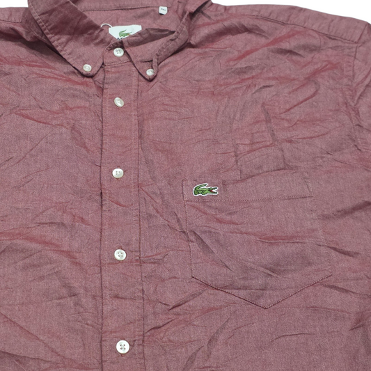 Camisa Lacoste 2xl Alto Vino