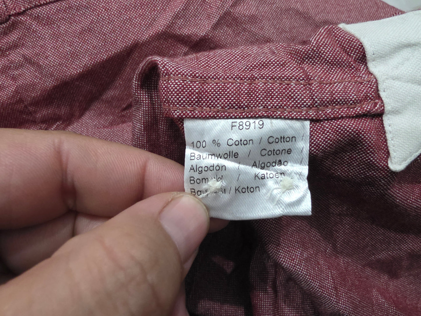 Camisa Lacoste 2xl Alto Vino
