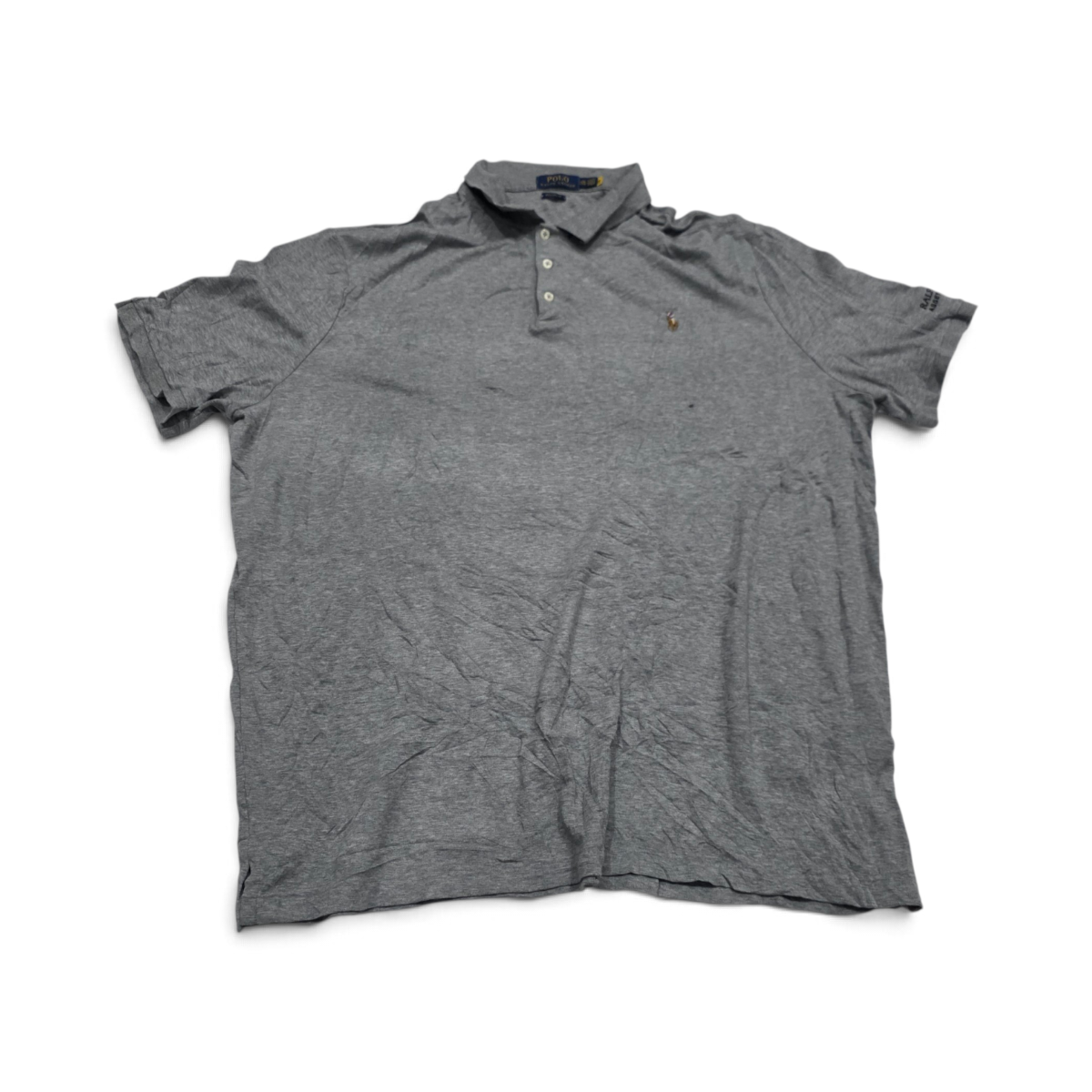 Playera Polo Ralph Lauren 2xl Gris Pony Colores