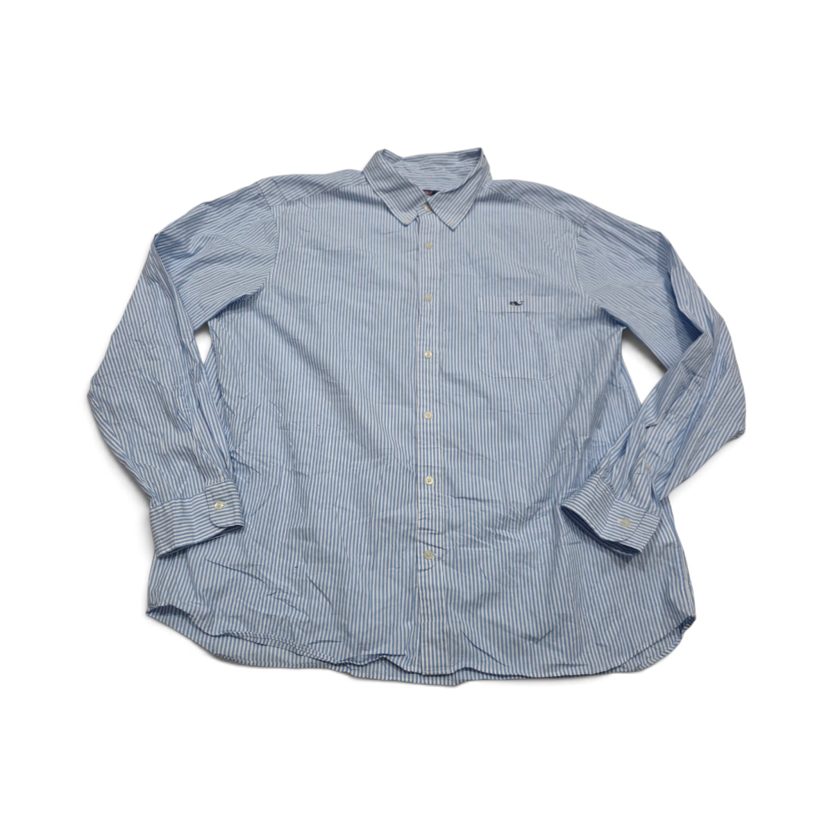 Camisa Vineyard Vines 2xl Azul Claro Lineas