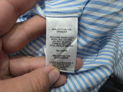 Camisa Vineyard Vines 2xl Azul Claro Lineas