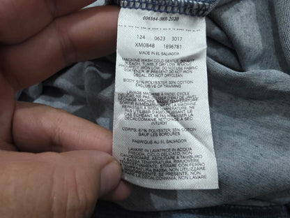 Playera Columbia 2xl Azul Manga Larga
