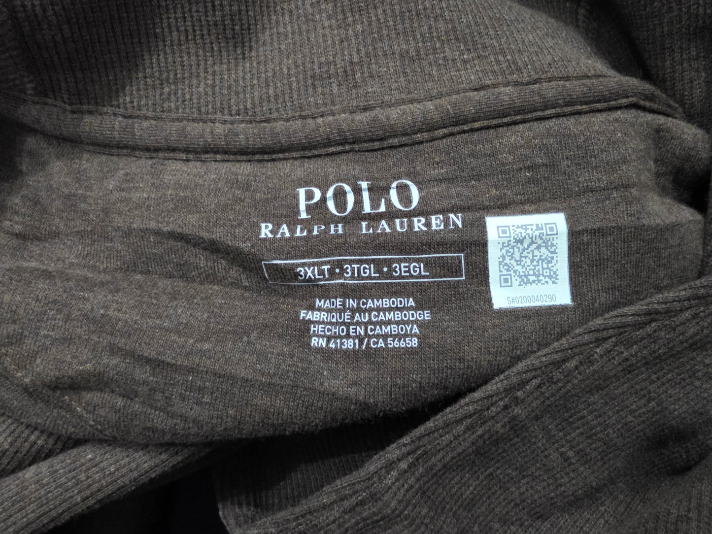 Sueter Cuello Alto Ralph Lauren 3xl Cafe