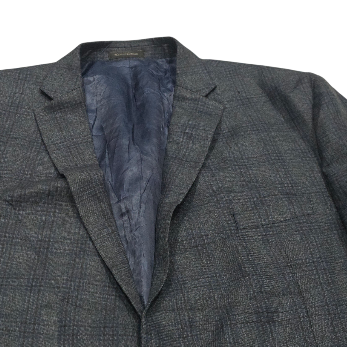 Saco Ralph Lauren 54l Cuadro Azul