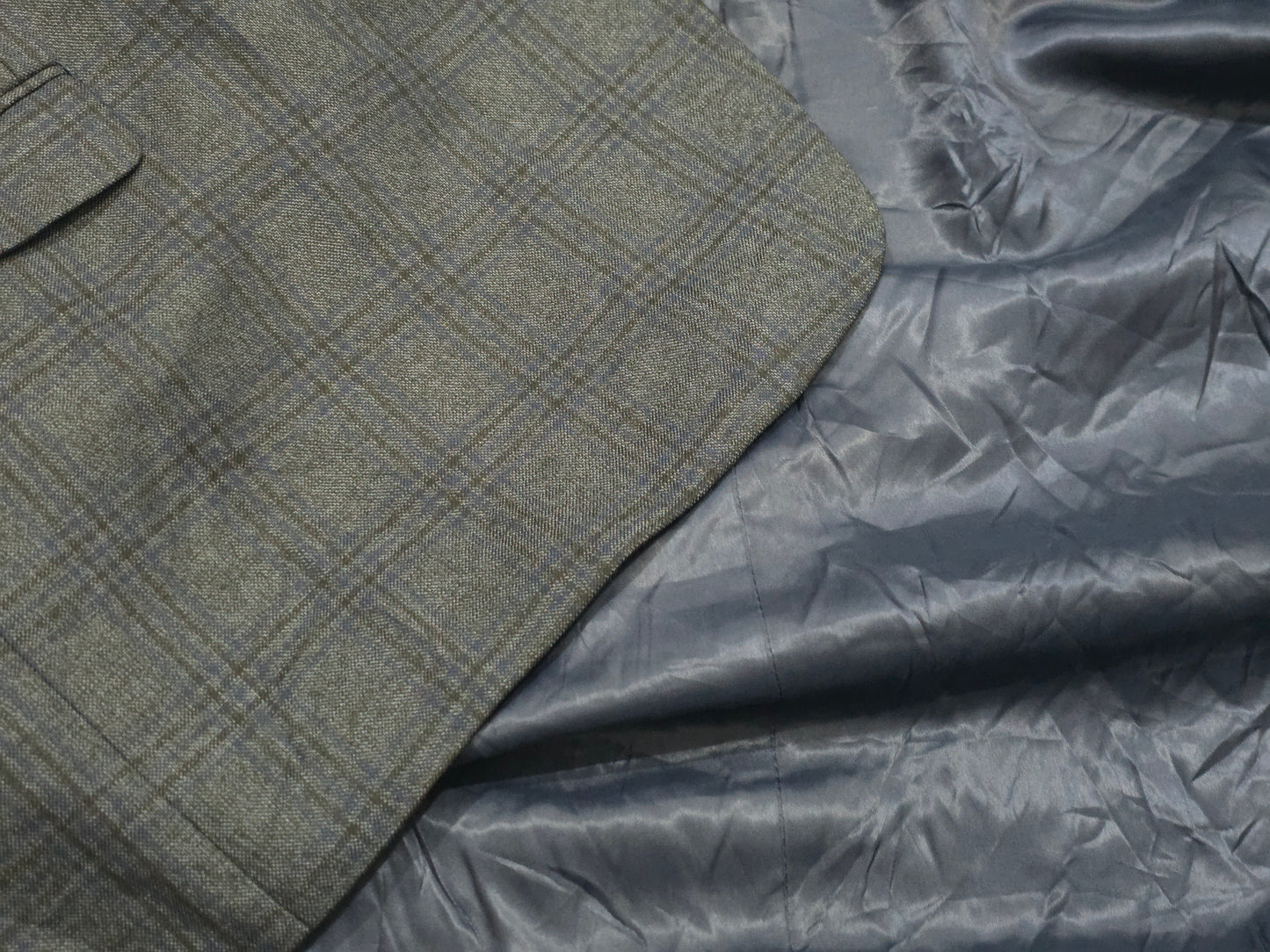Saco Ralph Lauren 54l Cuadro Azul