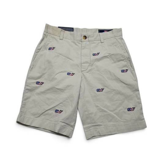 Bermuda Vineyard Vines Talla 28 Beige Ballenas