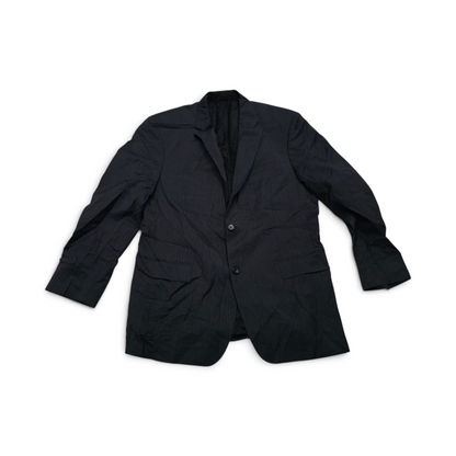 Saco Hugo Boss 42r Gris Oscuro Lineas