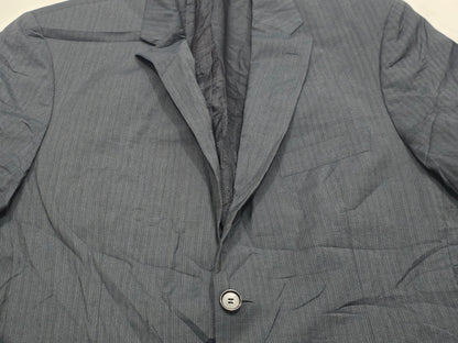 Saco Hugo Boss 42r Gris Oscuro Lineas