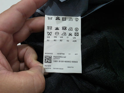 Saco Hugo Boss 42r Gris Oscuro Lineas