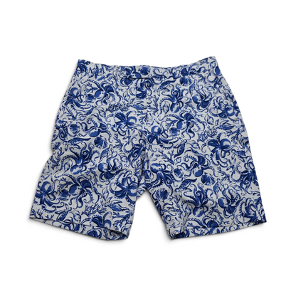 Bermuda Ralph Lauren Talla 34 Azul Figuras