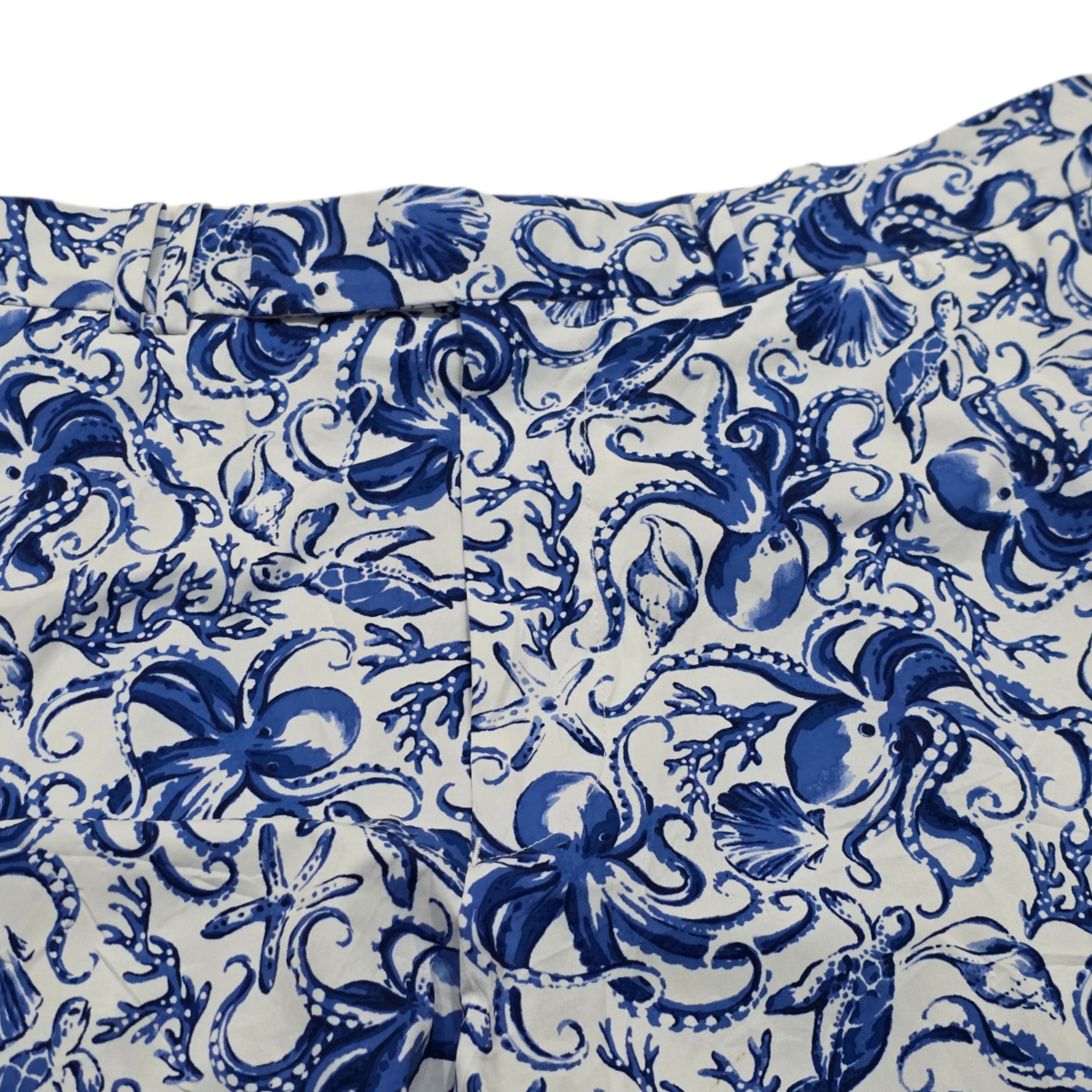 Bermuda Ralph Lauren Talla 34 Azul Figuras