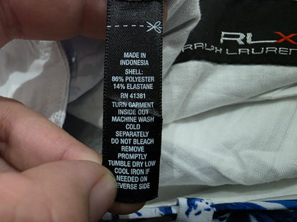 Bermuda Ralph Lauren Talla 34 Azul Figuras