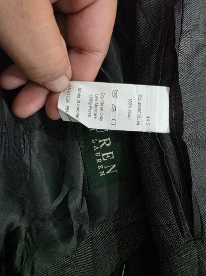 Saco Ralph Lauren 44s Gris Oscuro