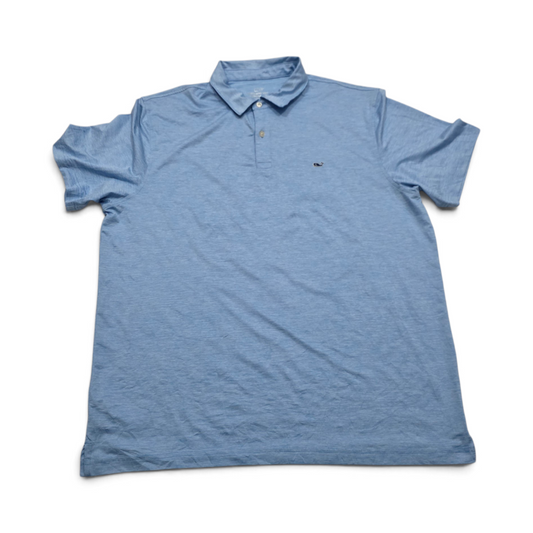 Playera Vineyard Vines Performance Xgrande Xl Azul Claro