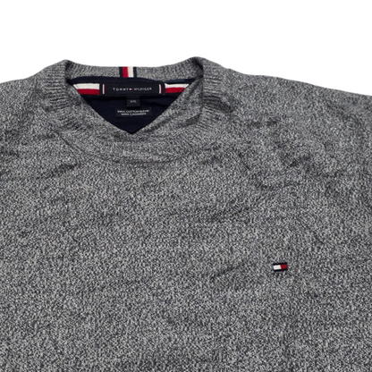 Sueter Tommy Hilfiger 2xl Gris Con Cashmere