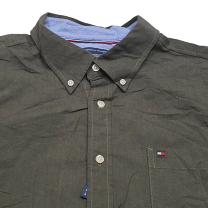 Camisa Tommy Hilfiger 2xl Verde