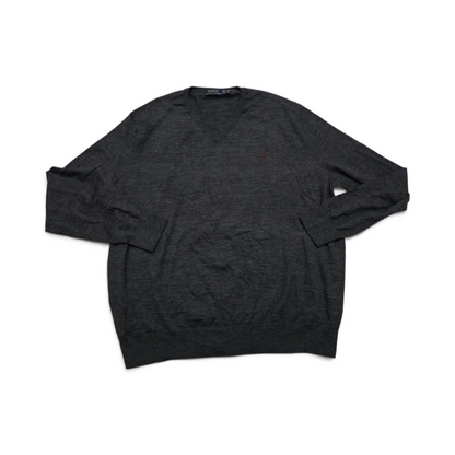 Sueter Ralph Lauren 2xbig Gris Delgado