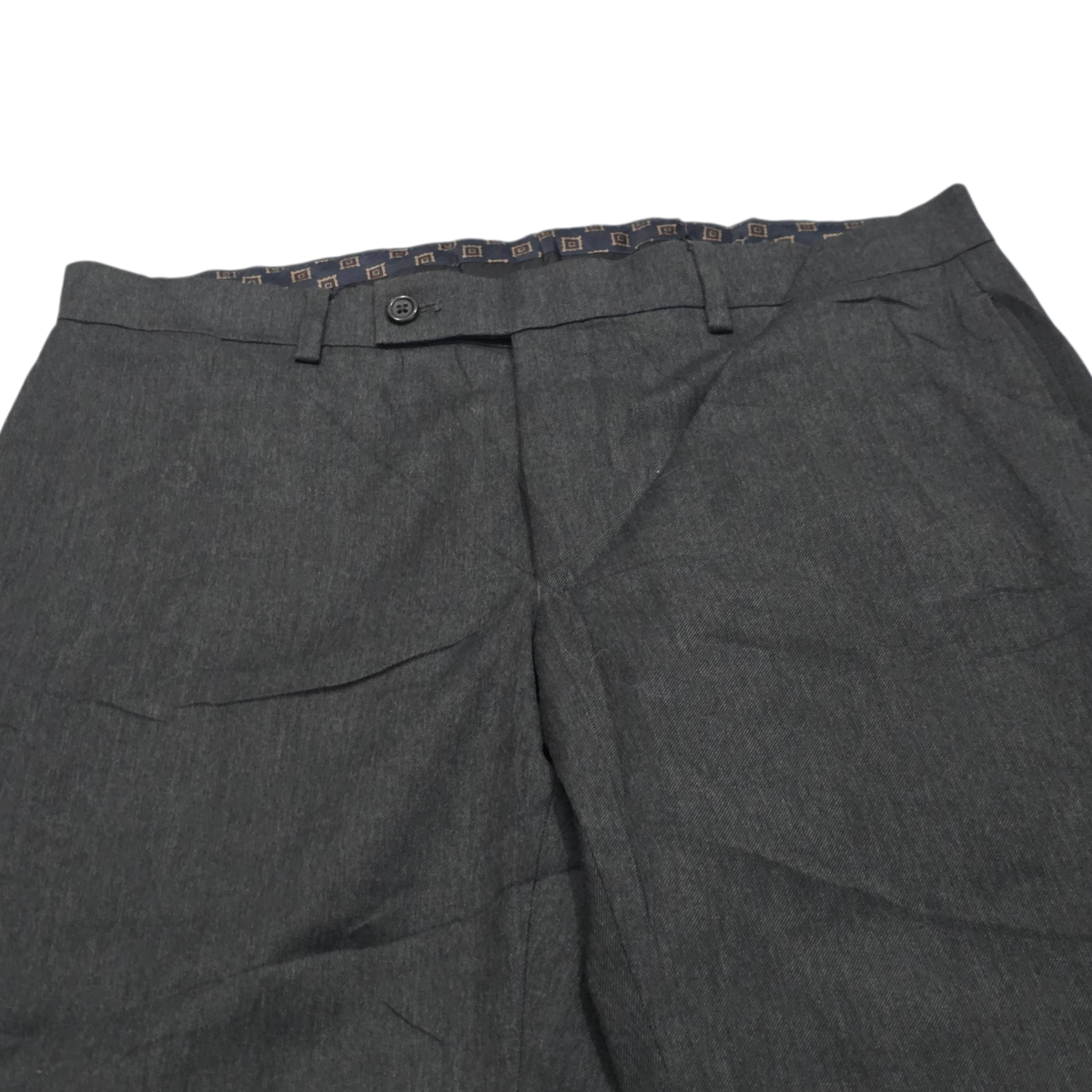 Pantalon Vestir Recto Ralph Lauren 32x30 Gris Oscuro