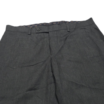 Pantalon Vestir Recto Ralph Lauren 32x30 Gris Oscuro
