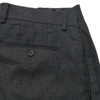 Pantalon Vestir Recto Ralph Lauren 32x30 Gris Oscuro