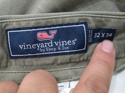 Pantalon Recto Vineyard Vines 32x34 Verde