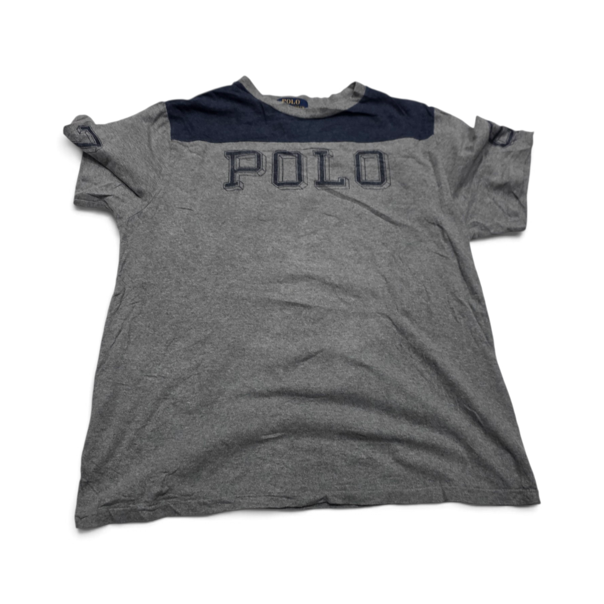 Playera Ralph Lauren Adolescente Xl 18-20 Gris
