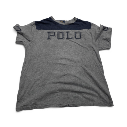 Playera Ralph Lauren Adolescente Xl 18-20 Gris