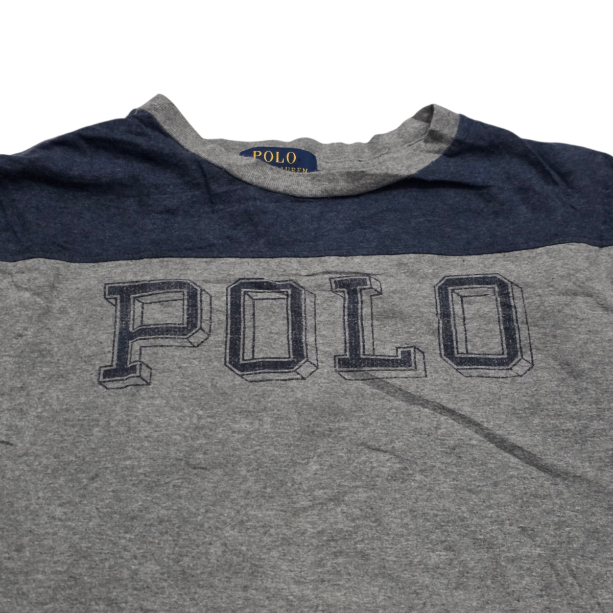 Playera Ralph Lauren Adolescente Xl 18-20 Gris