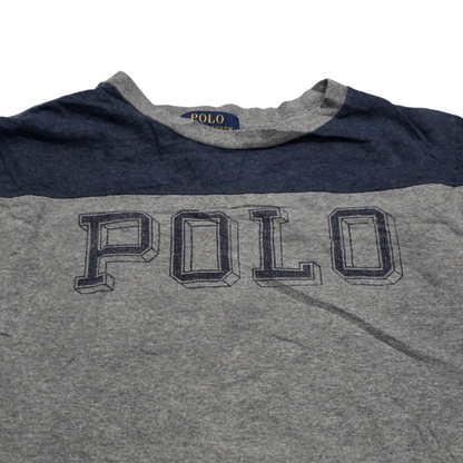 Playera Ralph Lauren Adolescente Xl 18-20 Gris