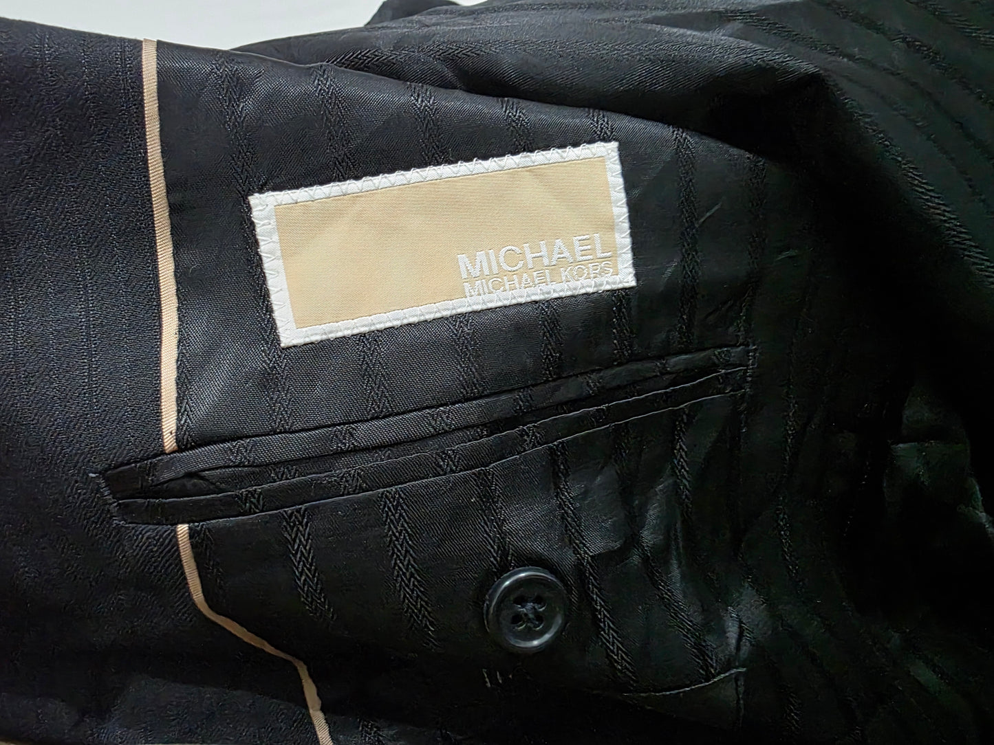 Saco Michael Kors Talla 37r Negro