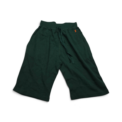 Short Ralph Lauren Chico S Verde Pony Naranja