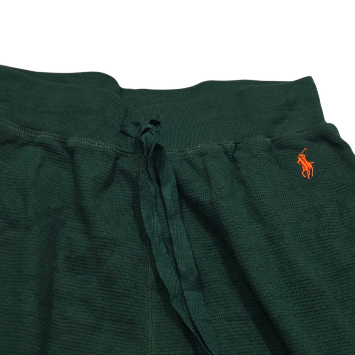 Short Ralph Lauren Chico S Verde Pony Naranja