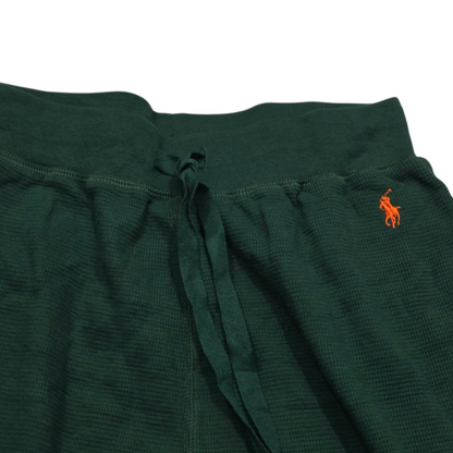 Short Ralph Lauren Chico S Verde Pony Naranja