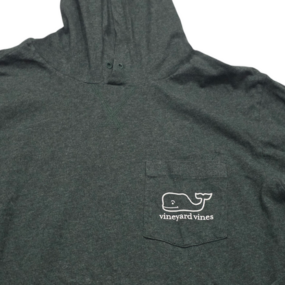 Playera Gorro Vineyard Vines Mediana M Verde Oscuro Ballena