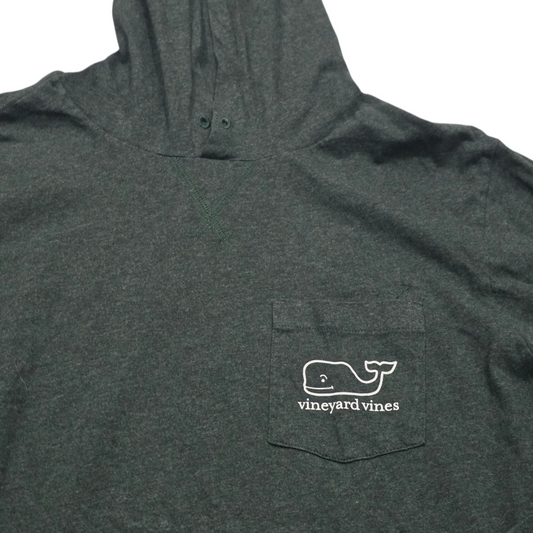 Playera Gorro Vineyard Vines Mediana M Verde Oscuro Ballena