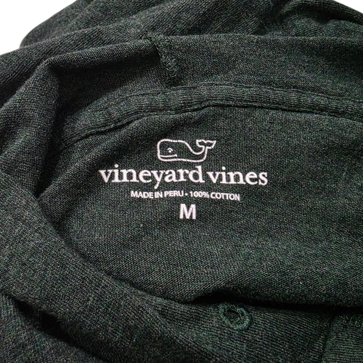 Playera Gorro Vineyard Vines Mediana M Verde Oscuro Ballena