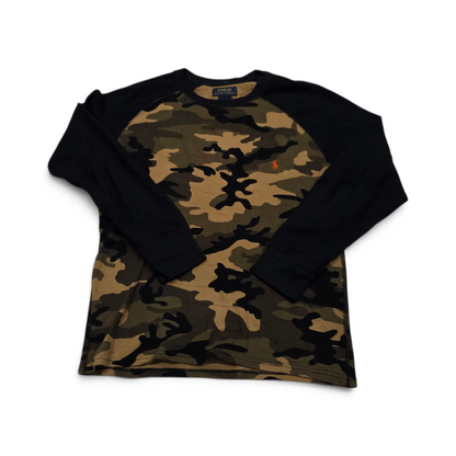 Playera Ralph Lauren Mediana M Camoflaje Manga Larga