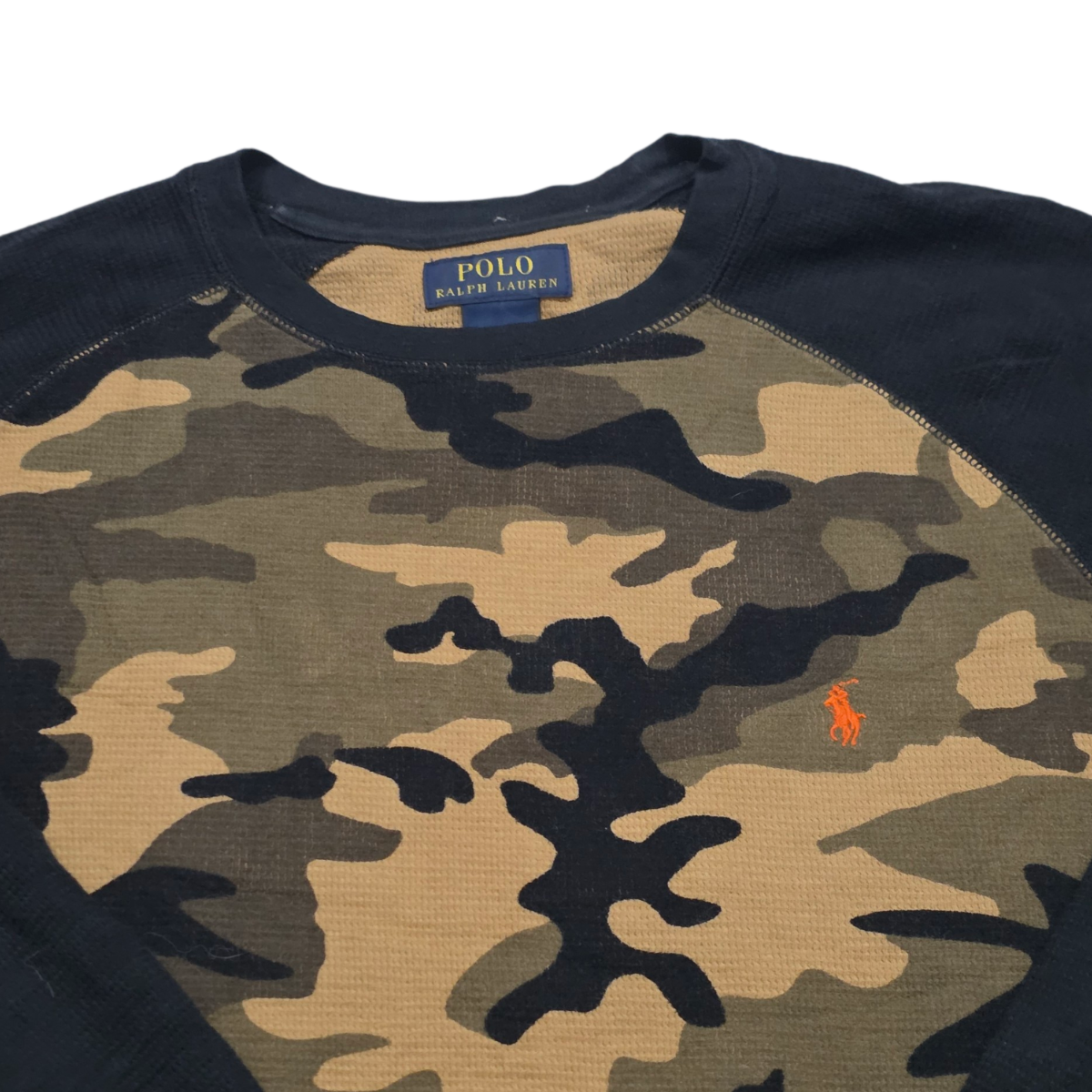 Playera Ralph Lauren Mediana M Camoflaje Manga Larga