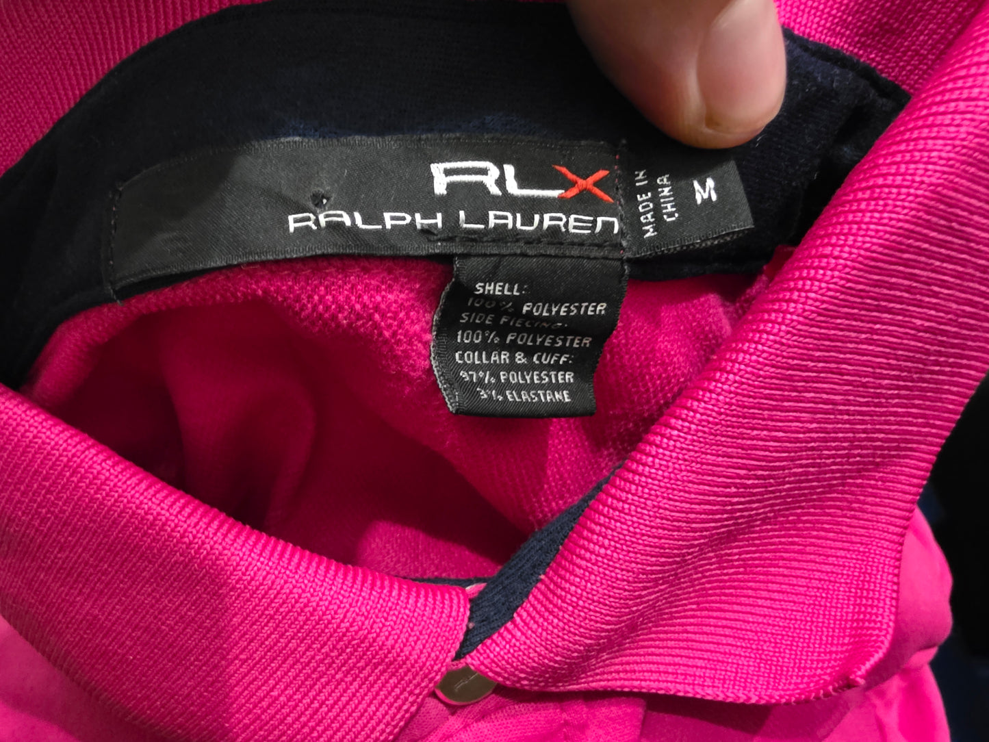 Playera Polo Ralph Lauren X Magenta Mediana M Rosa