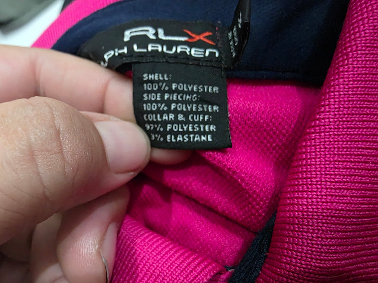 Playera Polo Ralph Lauren X Magenta Mediana M Rosa