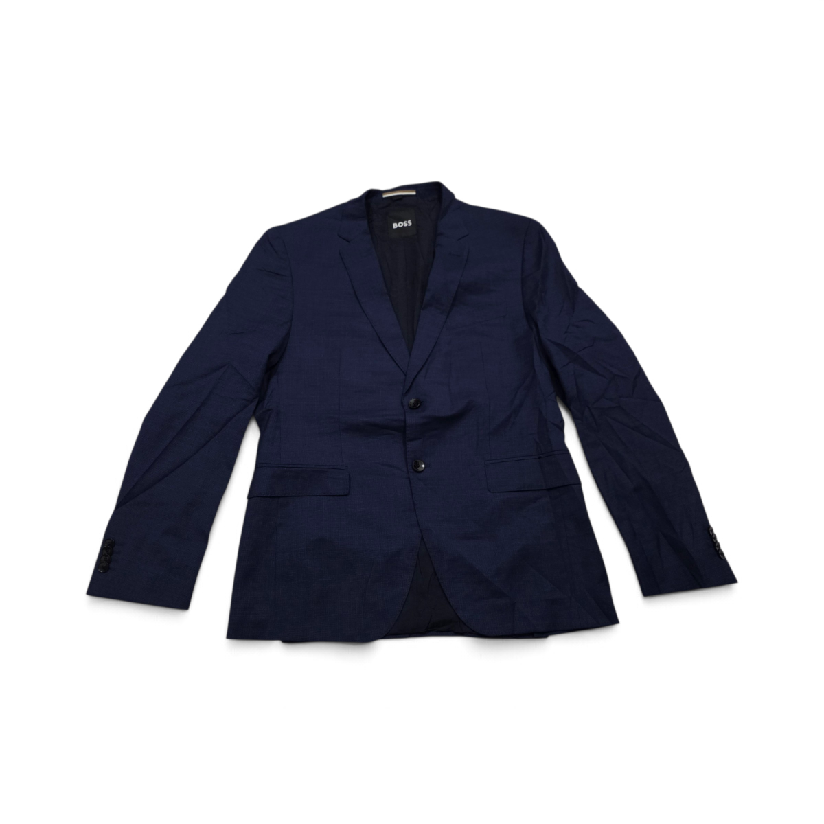 Saco Blazer Hugo Boss 40r Super 110 Stretch Azul