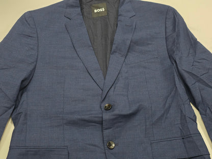 Saco Blazer Hugo Boss 40r Super 110 Stretch Azul