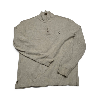Sueter Ralph Lauren Mediano M Cafe Pony Cafe Cierre Corto