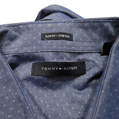 Camisa Vineyard Vines Grande L Cuadro Azul Franela