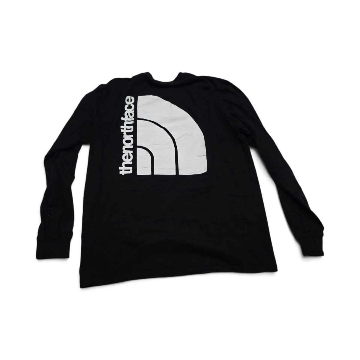 Playera The North Face Grande L Negro Manga Larga