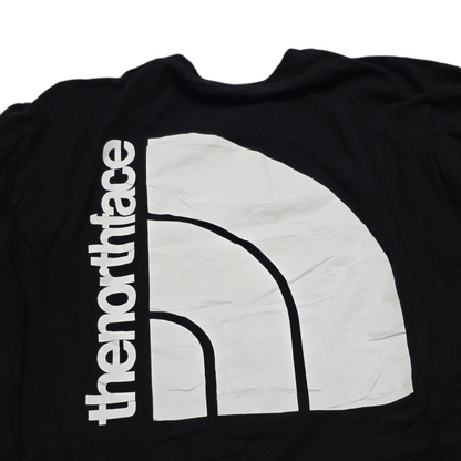 Playera The North Face Grande L Negro Manga Larga